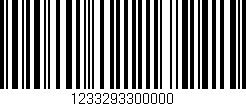 Código de barras (EAN, GTIN, SKU, ISBN): '1233293300000'