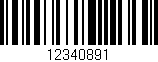 Código de barras (EAN, GTIN, SKU, ISBN): '12340891'