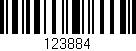 Código de barras (EAN, GTIN, SKU, ISBN): '123884'
