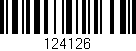 Código de barras (EAN, GTIN, SKU, ISBN): '124126'