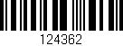 Código de barras (EAN, GTIN, SKU, ISBN): '124362'