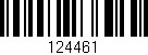 Código de barras (EAN, GTIN, SKU, ISBN): '124461'