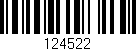 Código de barras (EAN, GTIN, SKU, ISBN): '124522'