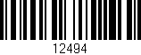 Código de barras (EAN, GTIN, SKU, ISBN): '12494'