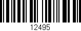 Código de barras (EAN, GTIN, SKU, ISBN): '12495'