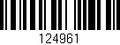 Código de barras (EAN, GTIN, SKU, ISBN): '124961'