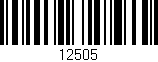 Código de barras (EAN, GTIN, SKU, ISBN): '12505'