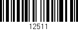 Código de barras (EAN, GTIN, SKU, ISBN): '12511'