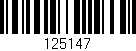 Código de barras (EAN, GTIN, SKU, ISBN): '125147'