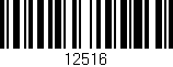 Código de barras (EAN, GTIN, SKU, ISBN): '12516'