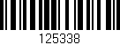Código de barras (EAN, GTIN, SKU, ISBN): '125338'