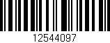 Código de barras (EAN, GTIN, SKU, ISBN): '12544097'