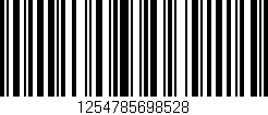 Código de barras (EAN, GTIN, SKU, ISBN): '1254785698528'