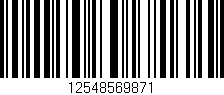 Código de barras (EAN, GTIN, SKU, ISBN): '12548569871'