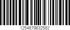 Código de barras (EAN, GTIN, SKU, ISBN): '1254879632582'