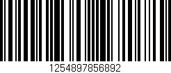 Código de barras (EAN, GTIN, SKU, ISBN): '1254897856892'