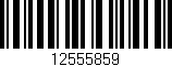 Código de barras (EAN, GTIN, SKU, ISBN): '12555859'