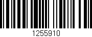 Código de barras (EAN, GTIN, SKU, ISBN): '1255910'