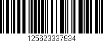 Código de barras (EAN, GTIN, SKU, ISBN): '125623337934'