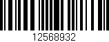 Código de barras (EAN, GTIN, SKU, ISBN): '12568932'