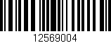 Código de barras (EAN, GTIN, SKU, ISBN): '12569004'