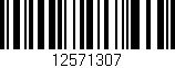 Código de barras (EAN, GTIN, SKU, ISBN): '12571307'