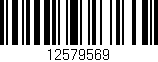 Código de barras (EAN, GTIN, SKU, ISBN): '12579569'