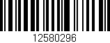 Código de barras (EAN, GTIN, SKU, ISBN): '12580296'