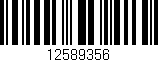 Código de barras (EAN, GTIN, SKU, ISBN): '12589356'