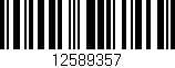 Código de barras (EAN, GTIN, SKU, ISBN): '12589357'