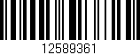 Código de barras (EAN, GTIN, SKU, ISBN): '12589361'
