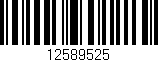 Código de barras (EAN, GTIN, SKU, ISBN): '12589525'