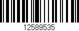 Código de barras (EAN, GTIN, SKU, ISBN): '12589535'