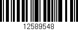 Código de barras (EAN, GTIN, SKU, ISBN): '12589548'