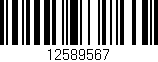 Código de barras (EAN, GTIN, SKU, ISBN): '12589567'