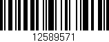 Código de barras (EAN, GTIN, SKU, ISBN): '12589571'