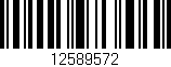 Código de barras (EAN, GTIN, SKU, ISBN): '12589572'