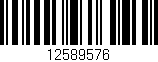 Código de barras (EAN, GTIN, SKU, ISBN): '12589576'