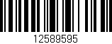 Código de barras (EAN, GTIN, SKU, ISBN): '12589595'