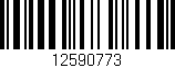 Código de barras (EAN, GTIN, SKU, ISBN): '12590773'