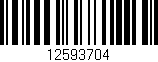 Código de barras (EAN, GTIN, SKU, ISBN): '12593704'