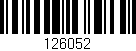 Código de barras (EAN, GTIN, SKU, ISBN): '126052'