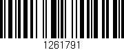 Código de barras (EAN, GTIN, SKU, ISBN): '1261791'