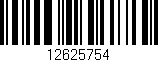 Código de barras (EAN, GTIN, SKU, ISBN): '12625754'