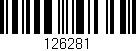 Código de barras (EAN, GTIN, SKU, ISBN): '126281'
