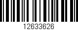 Código de barras (EAN, GTIN, SKU, ISBN): '12633626'