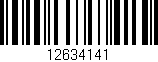 Código de barras (EAN, GTIN, SKU, ISBN): '12634141'