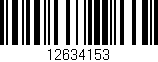 Código de barras (EAN, GTIN, SKU, ISBN): '12634153'