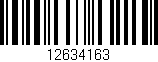 Código de barras (EAN, GTIN, SKU, ISBN): '12634163'