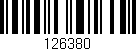 Código de barras (EAN, GTIN, SKU, ISBN): '126380'